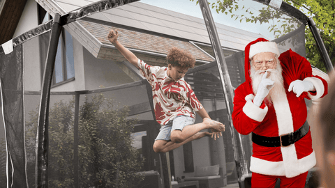 Christmas Trampoline