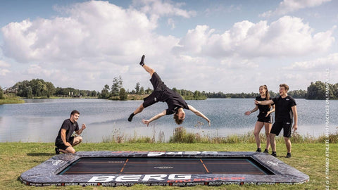 The Pros and Cons of In-Ground Trampolines: What You Need to Know - River City Play Systems