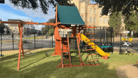 Playset for Swinging into Happiness 