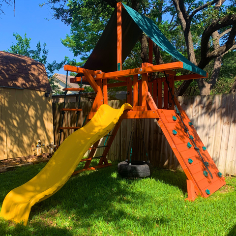 Space Savers - Backyard Playsets For Small Yards - River City Play Systems