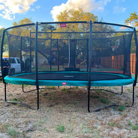 Round & Oval Trampolines