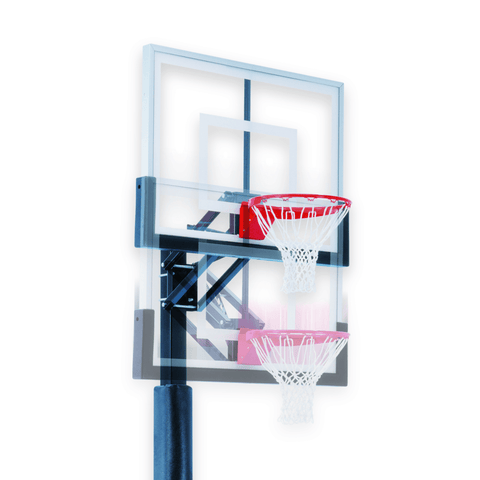 Champ In Ground Adjustable Basketball Goal - River City Play Systems