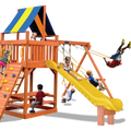 Playground One Original Fort Swing Set with 5.5' Platform