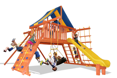 Playground One Original Playcenter Swing Set with 5.5' Extra Large Platform