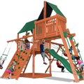 Playground One Premier Fort Swing Set with 5' Platform and Sky Loft