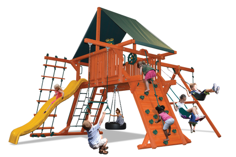 Playground One Premier Playcenter Swing Set with 5' Extra Large Platform