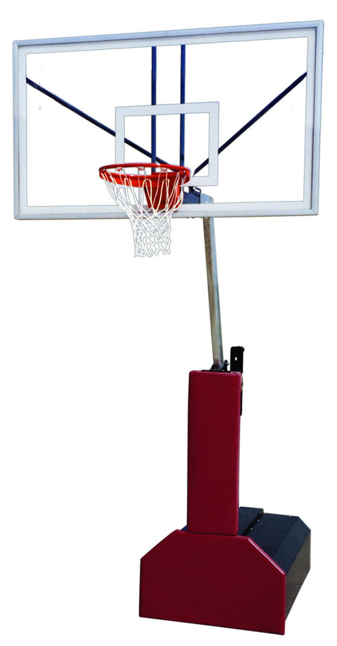 Thunder Portable Basketball Goal - River City Play Systems