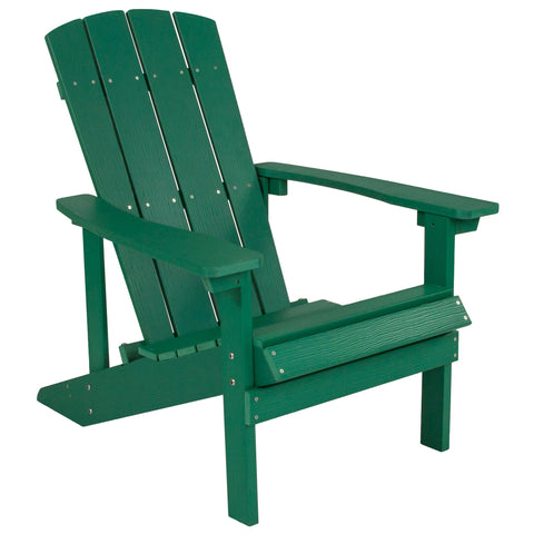 All-Weather Poly Resin Wood Adirondack Chair - River City Play Systems