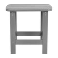 All-Weather Poly Wood Adirondack Style Side Table - River City Play Systems