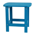 All-Weather Poly Wood Adirondack Style Side Table - River City Play Systems