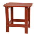 All-Weather Poly Wood Adirondack Style Side Table - River City Play Systems