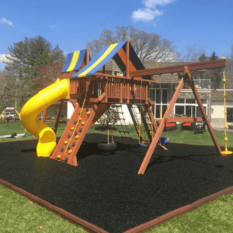 Commercial Rubber Playground Mulch (Full Pallet) - River City Play Systems