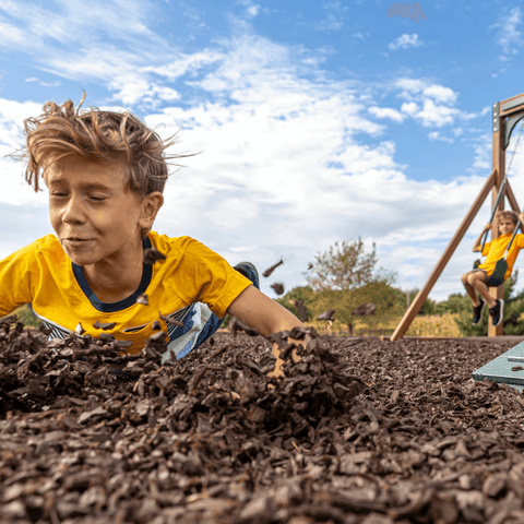 Commercial Rubber Playground Mulch (Full Pallet) - River City Play Systems